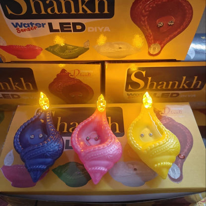 Shankh Water Sensor LED Diya