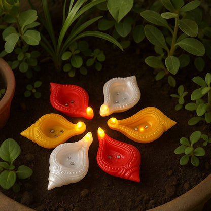 Shankh Water Sensor LED Diya